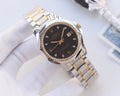 Rolex Two Tone Silver Black Dial Bracelet Watch — hero