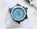 Rolex Black White Strap Watch — hero
