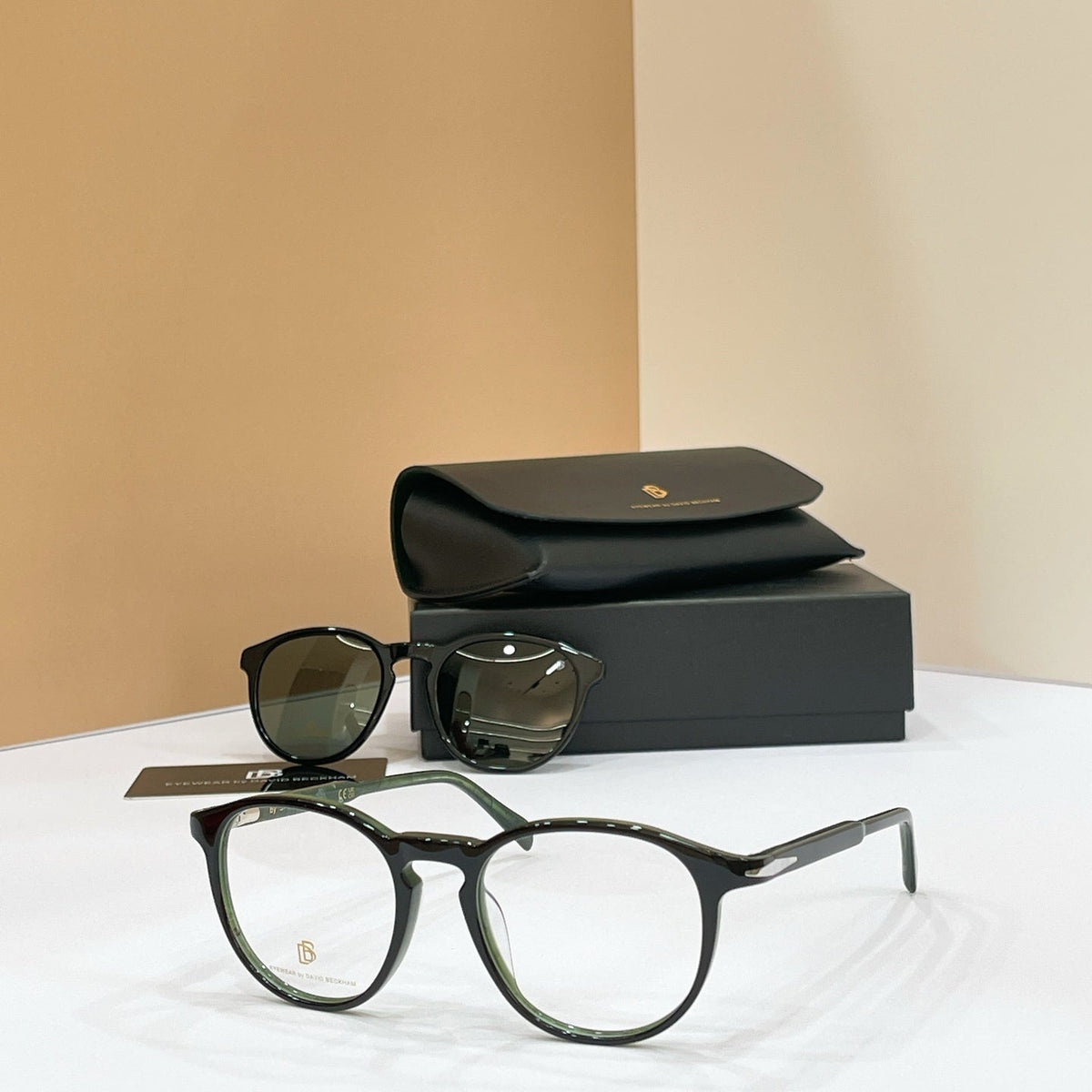 David Beckham DB 1018 Clip-On Eyeglass Frames
