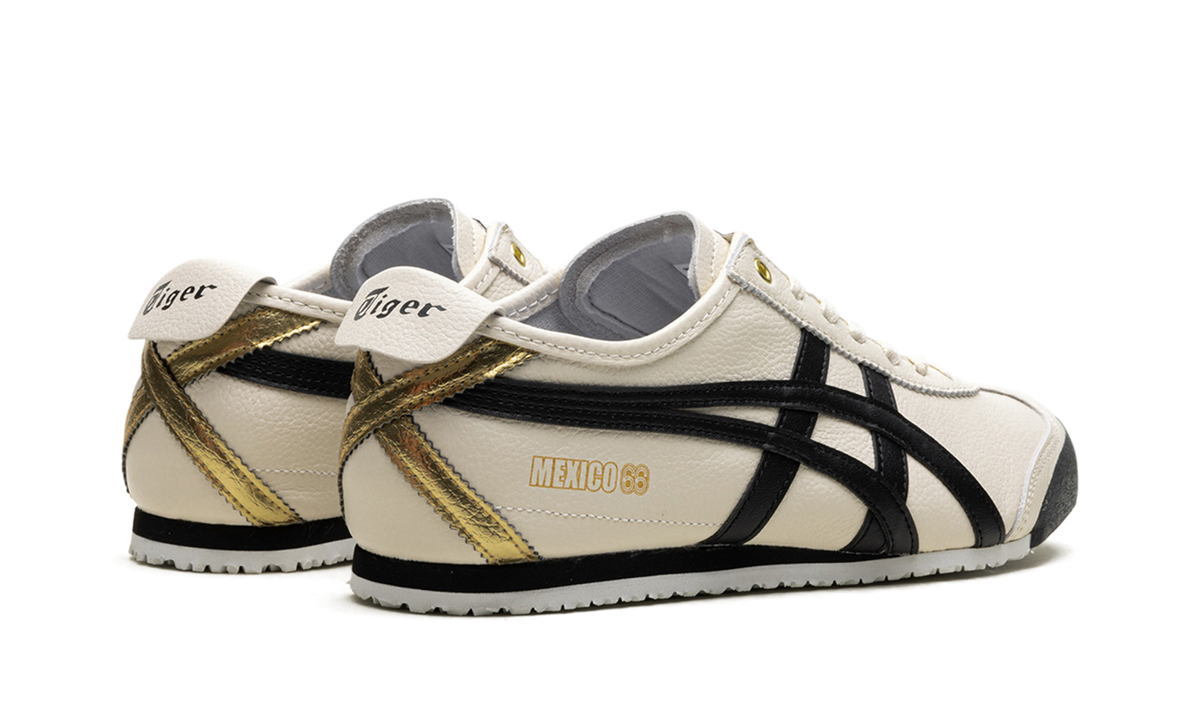 Onitsuka Tiger Mexico 66 Sneakers - Cream Black Gold | 1183B493 100